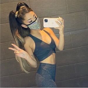 ALO Yoga Wild Thing Bra in Black